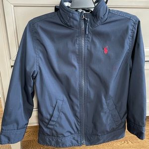 Ralph Lauren little boys light weight thin shell jacket -size 5